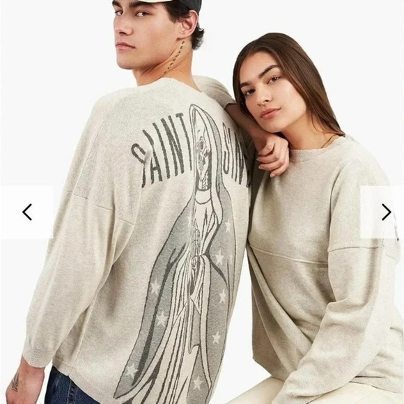 Spirit Jersey NWT’s Saints and Sinners sweatshirt. Unisex size medium - Picture 5 of 9